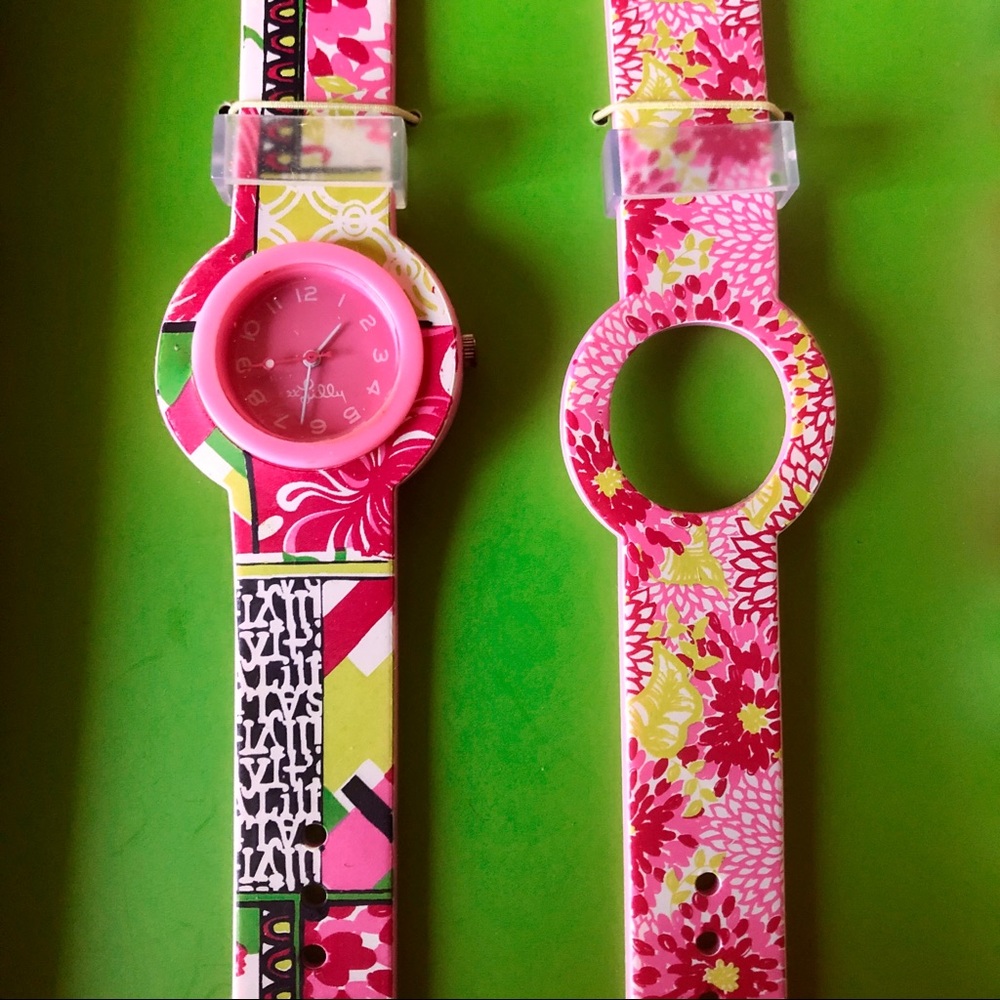 Lilly Pulitzer Interchangeable Watch Set